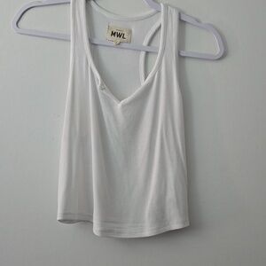 Madewell White Tank Top